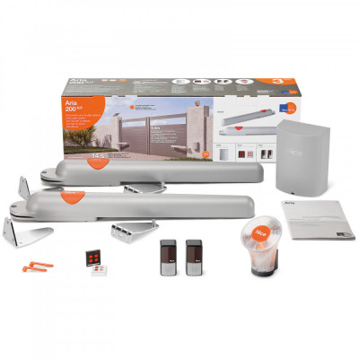 Kit automatizare Nice Home ARIA 200 pentru porti batante 250kg 2.2m foto