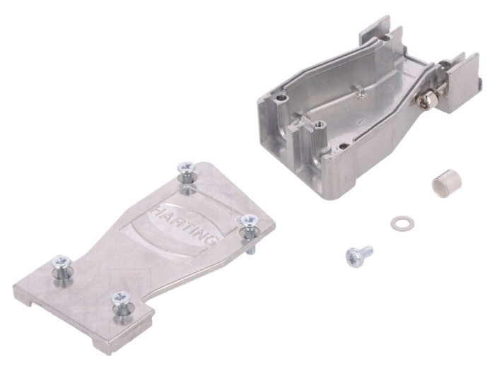 Carcasă D-Sub metal, drept, INDUCOM