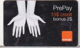 Bnk card Romania - Orange - 15+2 $ - 12/07 - RO-ORA-REF-0011-0712A