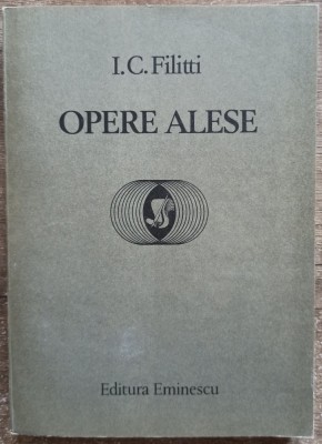 Opere alese - I. C. Filitti foto