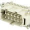 Conector HDC tată 10P+10PE