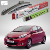 Cumpara ieftin Ștergătoare Toyota Yaris P13 Hatchback 2011-prezent | Set Față și Spate Flat &ndash; TeamCar&reg;