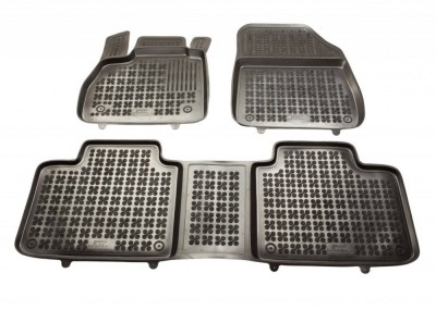 Covorase Presuri Auto Cauciuc Dedicate Renault ESPACE V 2014 - 2022 foto