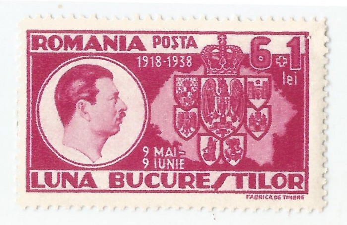 Romania, LP 125/1938, Luna Bucurestilor, MNH