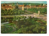 CPIB 18332 CARTE POSTALA - ORADEA. PIATA 23 AUGUST, Circulata, Fotografie