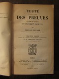 TRAITE DES PREUVES-EDOUARD BONNIER