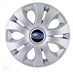 Set 4 Capace Roti Autohelix MSA&reg; potrivite jantelor de 14 inch, Compatibil Cu Subaru, model Top Gray