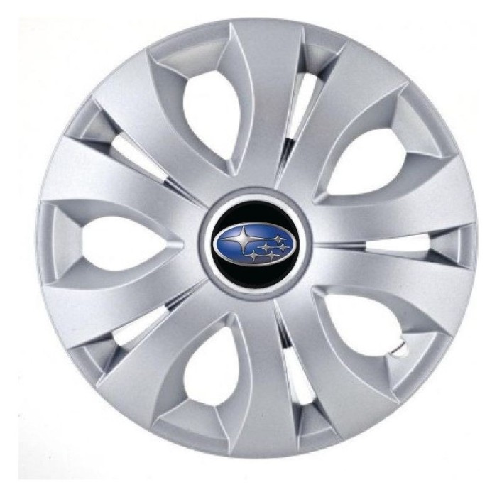 Set 4 Capace Roti Autohelix MSA&reg; potrivite jantelor de 14 inch, Compatibil Cu Subaru, model Top Gray