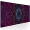 Tablou canvas - Purple Mandala - 120x40 cm