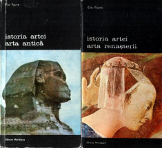 Istoria artei Arta antica Arta renasterii (2 vol.) foto