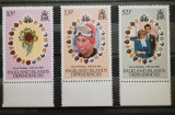 BC601, Insulele Falkland 1981, serie printesa Diana si printul Charles, Nestampilat