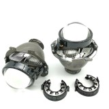 Set 2 Lupe Bixenon 2.5&amp;quot; cu bec D1S, D2S, D3S - D2S-2.5