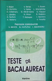 TESTE DE BACALAUREAT 2006-T. BEJAN, V. BENTA SI COLAB.