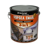 Vopsea Anticoroziva 3 in 1 Breckner Germany Negru Mat 3.5L Aplicare Direct pe Rugina