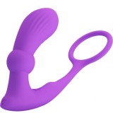 PRETTY LOVE - WARREN VIOLET ANAL RING &amp; VIBRATOR