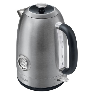 Fierbator electric Sencor, 2200 W, 1.7 l, inox, indicator luminos, Argintiu foto