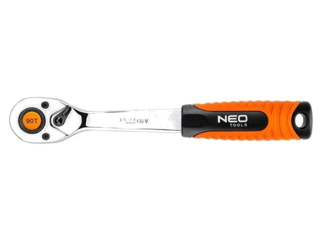 Clichet 1/2 cu comutator 250mm 90 dinți NEO TOOLS