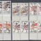 ROMANIA 1991 LP 1254 GIMNASTICA PERECHE SERII MNH