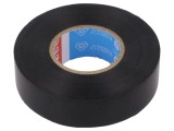 Bandă Electroizolantă Neagră 19mm x 20m