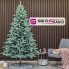 Brad artificial Christmas Deluxe by Sersimo, Viena Select argintiu, integral 3D, 250 cm Household NewTrend