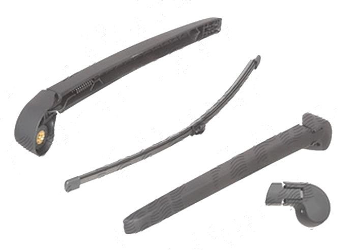 Brat stergator luneta Porsche Cayenne (92a), 10.2014-12.2017, spate, cu lamela stergator de 360 mm, ; specific