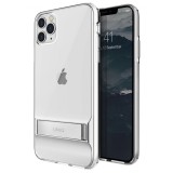 Husa TPU UNIQ Cabrio pentru Apple iPhone 11 Pro, Cu suport reglabil, Transparenta