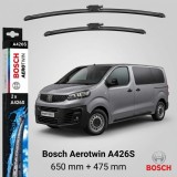 Cumpara ieftin Ștergătoare Fiat Scudo Bus din 05.2022 | Bosch Aerotwin A426S 650/475 mm