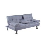 Cumpara ieftin Canapea extensibila gri Goldia 167x86x76 cm