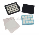 Kit filtre aspiratoare Philips FC8146 FC8148 FC8140 - produs compatibil, Euro Filter