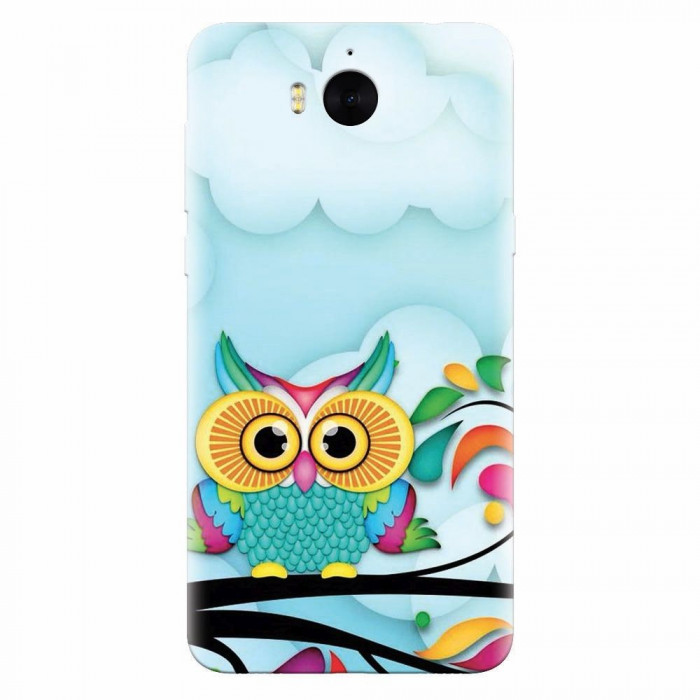 Husa silicon pentru Huawei Y6 2017, Owl 102