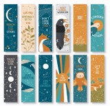 Set semne de carte - Dream Big Bookmark Box | Gibbs Smith Publisher