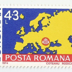 Romania, LP 856/1974, Expozitia de Maximafilie "Euromax" - Bucuresti, MNH