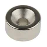 Magnet neodim inel 22 x 6,5 x 10 mm cu șanfren N52