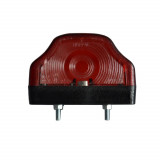 Lampa auto BestAutoVest pentru numar camion 12/24V 95x60x65mm BestAutoVest partea Dreapta/ Stanga 1 bucata carcasa rosie Kft Auto, AutoLux