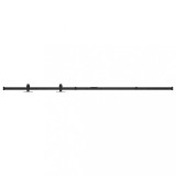 Set glisare usa mini pentru dulap, otel carbon, 122 cm