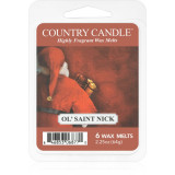 Country Candle Ol&#039;Saint Nick ceară pentru aromatizator 64 g