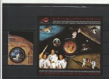 ROMANIA 2009 LP 1836 LP 1837 APOLLO 11 40 ANI PRIMUL PAS SERIE + COLITA MNH, Nestampilat