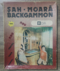 Sah, moara, backgammon// joc perioada comunista foto