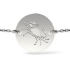 Bratara Argint 925 cu Lantisor, Zodia Rac, Atcom. Bijuterie Femei, Cadou deosebit: Valentine&#039;s Day, Craciun, Zi Nastere. Ambalaj Premium