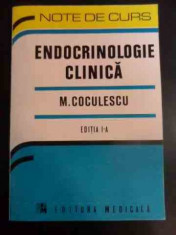 Endocrinologie Clinica - M. Coculescu ,546966 foto