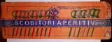 Cumpara ieftin CY - "Furculite Sabiute din Plastic pentru Aperitiv" RO comunism / sunt doar 16 ( din 24) / carton: 24 cm x 8,50 cm / Coop TEHNOMETALICA Bucuresti