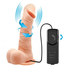 Genie - Vibrator realistic, flesh, 20 cm