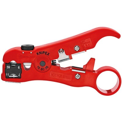 Dezizolator pentru cabluri coaxiale knipex 16 60 06 SB HardWork ToolsRange foto