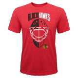 Chicago Blackhawks tricou de copii Torwart Mask red - XL