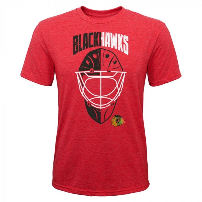 Chicago Blackhawks tricou de copii Torwart Mask red - XL