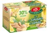 Ceai cu 30% Ghimbir si Lamaie 20 plicuri Fares