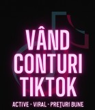 Vand conturi tik tok cu monetizare, 100%