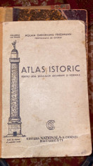 Atlas istoric pentru uzul scoalelor secundare si norm,Aglaia Gheorghiu Friedman foto