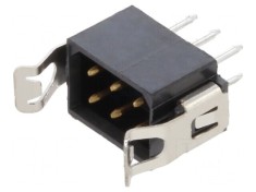 Conector PCB-cablu/PCB soclu tată PIN 6 Datamate L-Tek THT