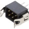 Conector PCB-cablu/PCB soclu tată PIN 6 Datamate L-Tek THT